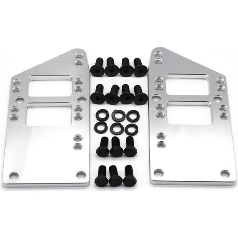 Supports de moteur LS en aluminium usiné, kit de conversion LS pour Chevelle, Camaro et Nova. (1/5)