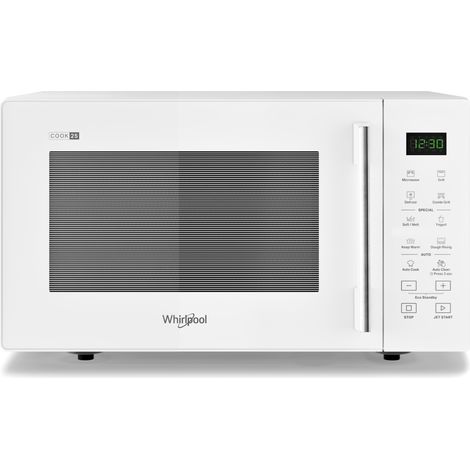 Whirlpool – Four à micro-ondes à poser 25 L 900 W – Fonction grill – JetDefrost 3D – Gril à quartz – Maintien de la température jusqu'à 4h (1/5)