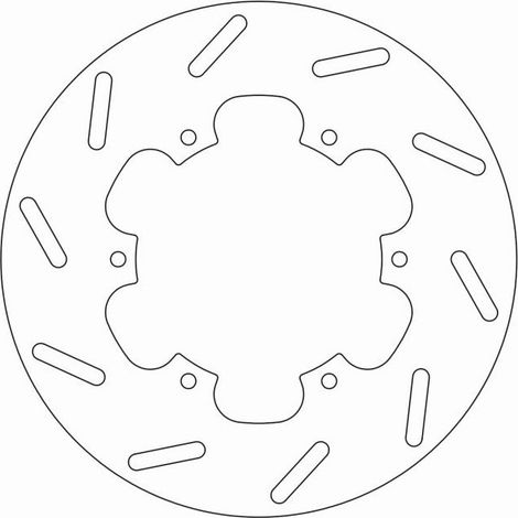 Disque de Frein Fixe PIAGGIO - Homologué TÜV