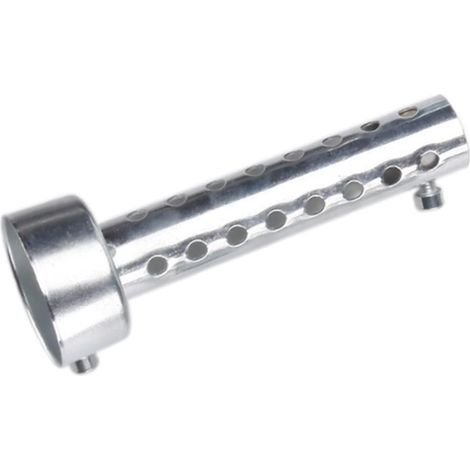 Universal Pot d'échappement de moto Silencieux, Silencieux Baffle Insert, Silencieux d'échappement amovible universel pour motos, 60 mm, Argent (1/5)