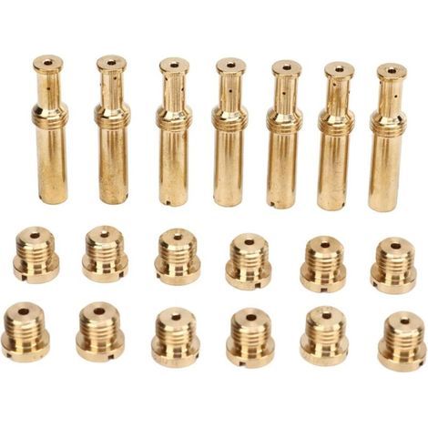 Kit gicleur principal intermédiaire pour carburateurs S&S B E G, 35-0995 bronze remplacement gicleur carburateur (1/4)