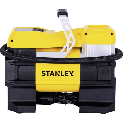 STANLEY SXIF0001 Kompressor  10 bar 12 V Adapter zum Betrieb per Kabel, Digitales Display