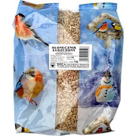 Graines de tournesol décortiquées pour oiseaux Pensée 1 kg