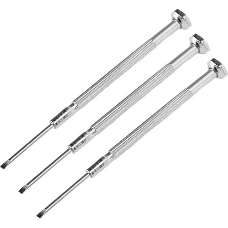 Clé à vis pour instruments à vent, kit de réparation 3 pièces, tournevis d’entretien pour saxophone et clarinette, outillage de maintenance. (1/5)