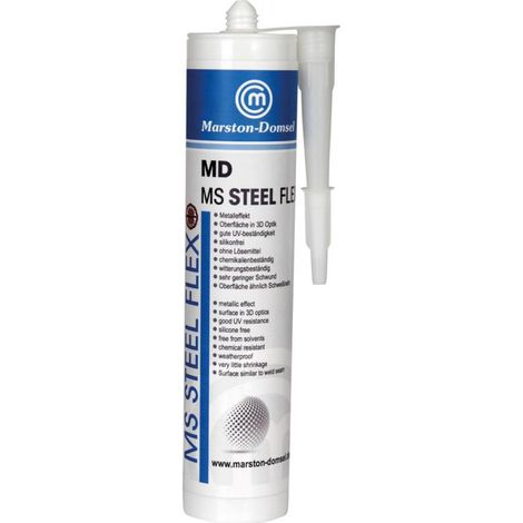 Cartuccia MD-MS STEEL FLEX argento 440g (confezione da 20)
