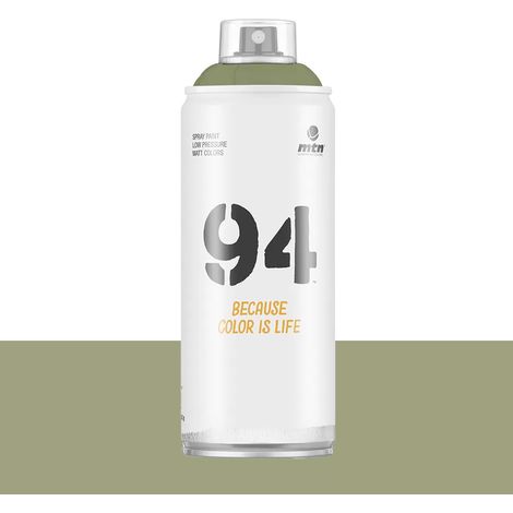 Bombe de peinture aérosol MTN 94 Vert thai (RV-180) 0,4 L (1/2)