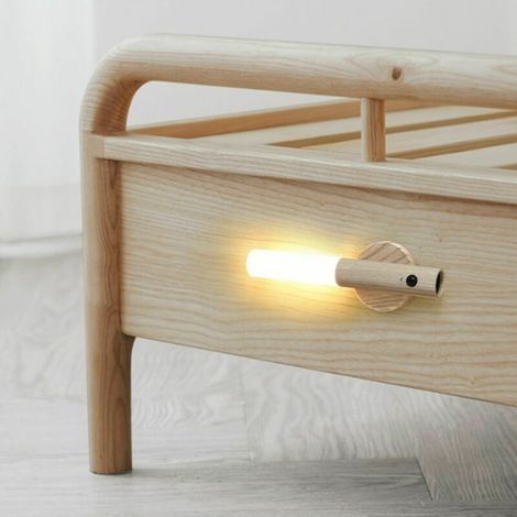 LED-Wandleuchte mit Bewegungsmelder, USB-aufladbar, kabellos, ideal für Küche oder Kleiderschrank (1/4)