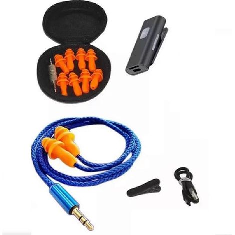 Écouteurs antibruit pour la protection des travailleurs, avec récepteur Bluetooth, pour une utilisation au travail. (1/5)