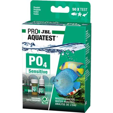 Test eau aquarium jbl phosphate clair 40 mesures faciles (1/2)