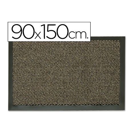 Alfombra fast-paperflow antipolvo gris basic 90x150 cm