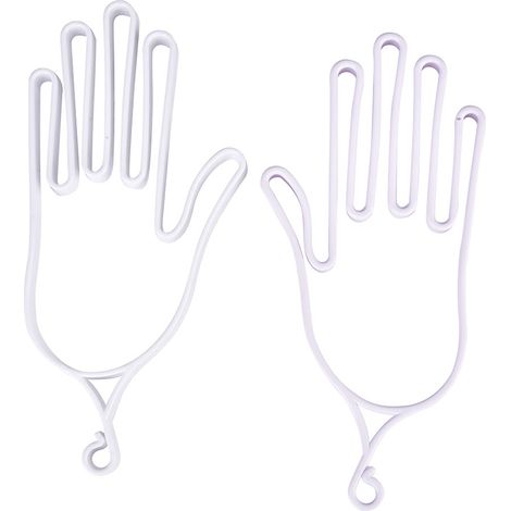 2 Pièces Étireur de Gant de Golf en Plastique Multifonction (Blanc Rose Clair) (1/5)