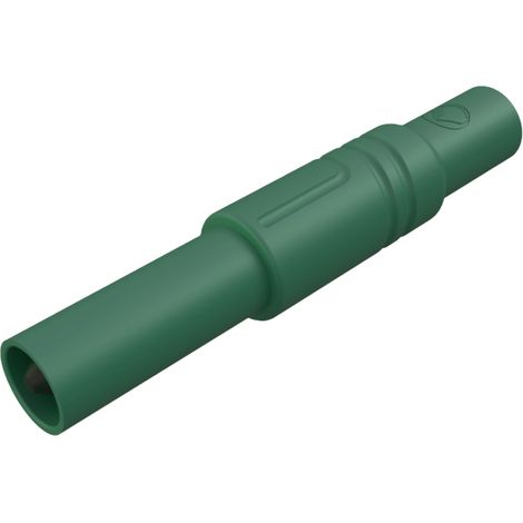 Hirschmann Test & Measurement LAS S G Sicherheits-Lamellenstecker Stecker, gerade Stift-Ø: 4 mm Grün