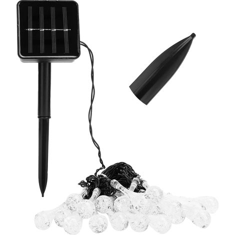 m lange, wasserdichte Solar-Lichterkette für den Außenbereich mit 8 Lichtmodi für Dekoration im Garten, bei Hochzeiten und Partys (1/5)