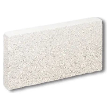 Plaqueta hormigon Lisa - 39x19x5 cm - Blanco crema - Palet 150 un (1/3)