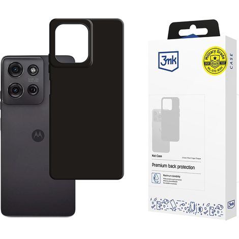 Funda mate 3mk para Motorola Moto G75