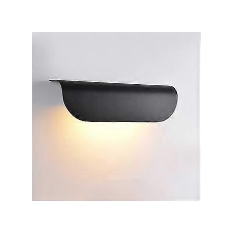12-W-LED-Wandleuchte für den Innen- und Außenbereich, IP65 wasserdicht, 3000 K warmweiß, Aluminiumlampe (1/5)