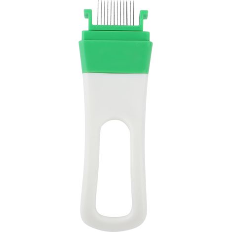 Coupe-oignons verts et ciboules avec lame en acier inoxydable pour la cuisine, râpe à légumes (1/5)