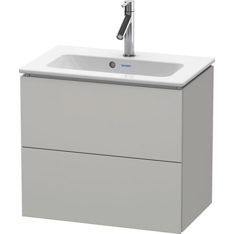 Duravit L-Cube mueble bajo lavabo suspendido, Compact, 2 cajones,