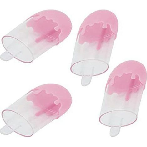 12 colors: Pink Material: Ice cream-shaped plastic candy box / Plastic candy container (1/5)