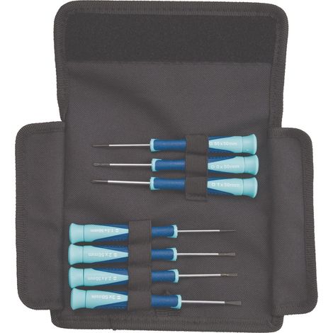 Juego  de  destornilladores  de  precisión  de  mecánica  7  pzas.  TORX®  TECWERK (1/2)