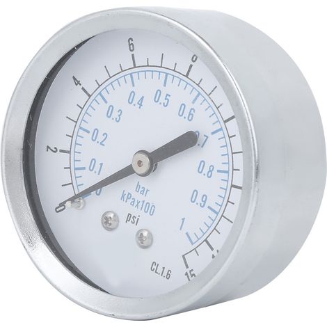 Manomètre axial professionnel TS Y60Z4-15psi 1/4NPT Y60 pour la mesure de la pression domestique (1/5)
