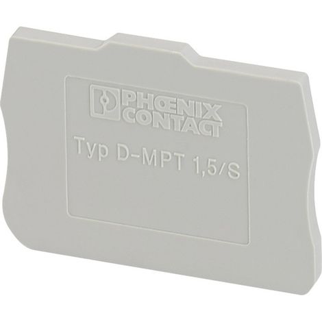 Phoenix Contact 3248120 Abschlussdeckel Grau 50 St.