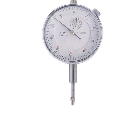 Outil de précision, instrument de mesure de précision 0,01 mm, comparateur à cadran rond, jauge à contact vertical (1/3)