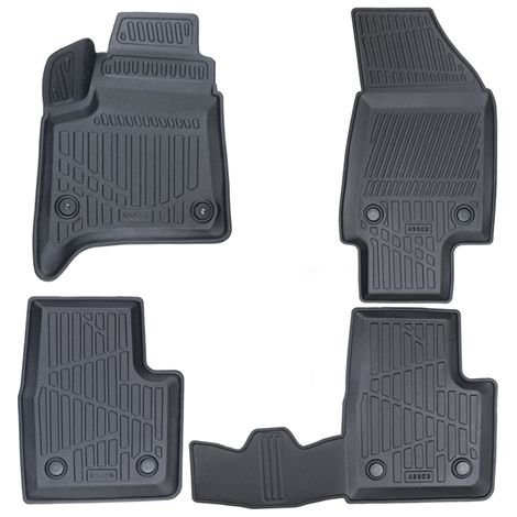 Set mit 4 Stück 3D-Gummifußmatten für den Innenraum Erpassan - CITROEN C3 AIRCROSS 2024+