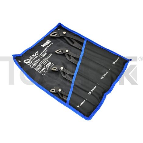 SET PINZE POLIGRIP REGOLABILI 4pz PAPPAGALLO 175-250-300-400mm G00870 (1/4)