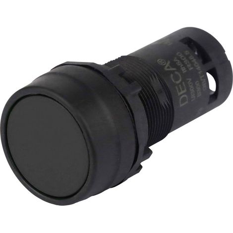 DECA CP2B-A1E10B Interuttore a pressione 400 V 8 A Nero Permanente (L x L x A) 29.9 x 20.5 x 55.5 mm 1 pz.