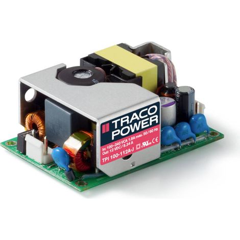 TracoPower  TPI 100-115A-J Alimentatore AC / DC open frame 15 V/DC 6.67 A (1/2)