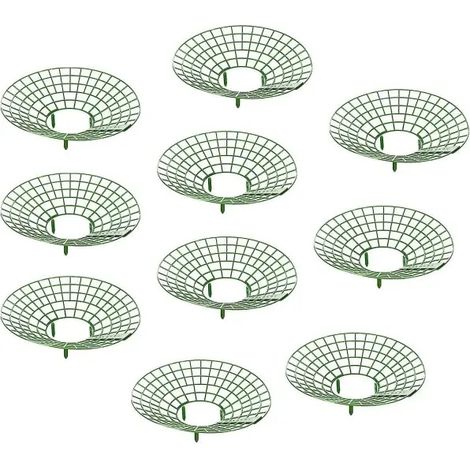 Lot de 10 supports pour fraisiers grimpants, étagères, supports pour balcon et jardin. (1/3)