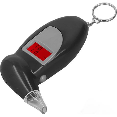 Testeur d'haleine numérique portable avec embouts de rechange pour une utilisation à domicile par les conducteurs (1/5)
