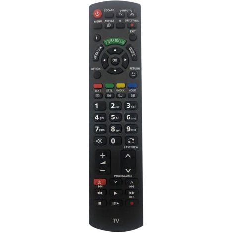 Remplacement telecommande panasonic n2qayb000487 pour Panasonic Viera TV:TH-32LRG20E TX-L42E3B TX-P46S20E TX-P50U30E (1/4)