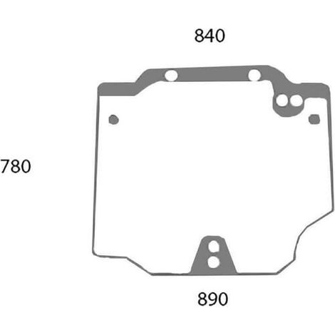 Cristal trasero superior UNIVERSAL 44911795N (1/2)
