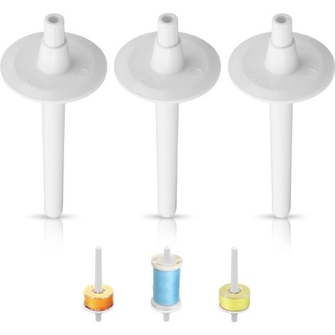 Bardusch -3 porte-bobines, porte-bobines universels en plastique pour machines à coudre domestiques, porte-bobines supplémentaires compatibles (1/5)