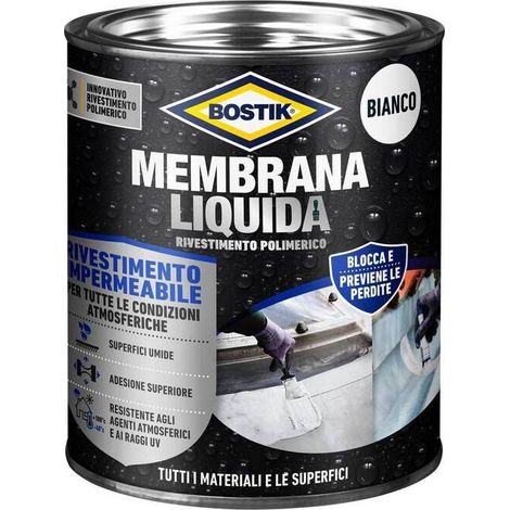 BOSTIK MEMBRANA LIQUIDA RIVEST POLIM 1 KG BIANCO