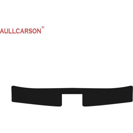 (Hayette en 1 pièce) Pour Mitsubishi Outlander 2022,2023 et 2024 : protection de seuil de porte en cuir,autocollant,plaque de protection,bande de seuil en fibre de carbone Accessoires (1/3)