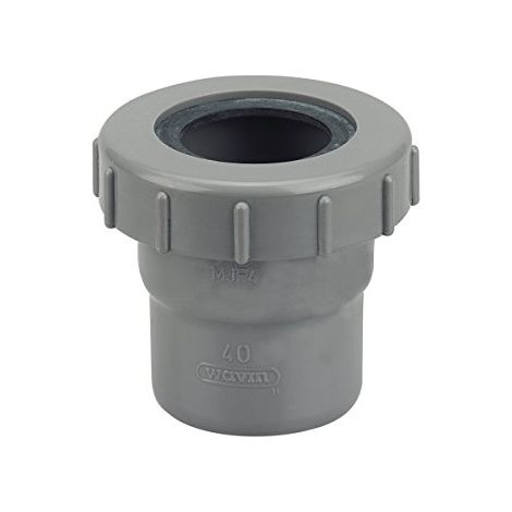 Raccordo pvc wavin 3025924 doppia femmina diametro 40 mm