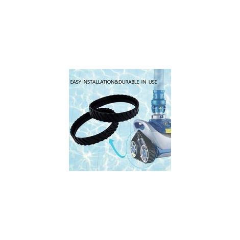 Chenilles pour Zodiac MX8 MX6,Pneus de Rechange Compatible avec Zodiac Mx8 Mx6,R0526100 Rechange(Paquet de 2) (1/4)