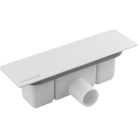 Siphon de receveur de douche Polysan DN 40, blanc (26327) (1/4)