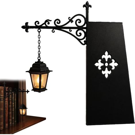 Lanterne de bibliothèque décorative pour étagère (1/5)