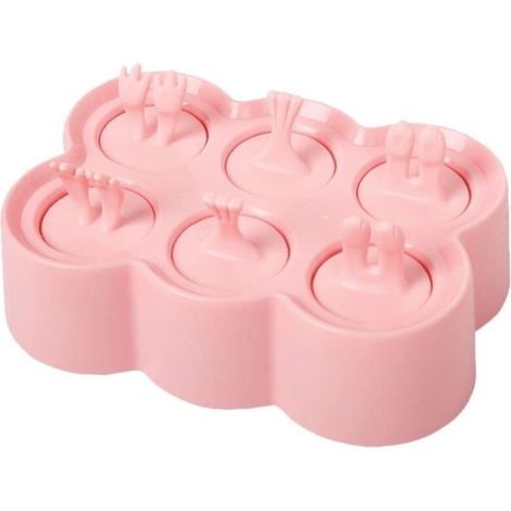 Ice Cream Molds Ice Cream Molds Ice Cream Mold with Lid Pink (1/5)