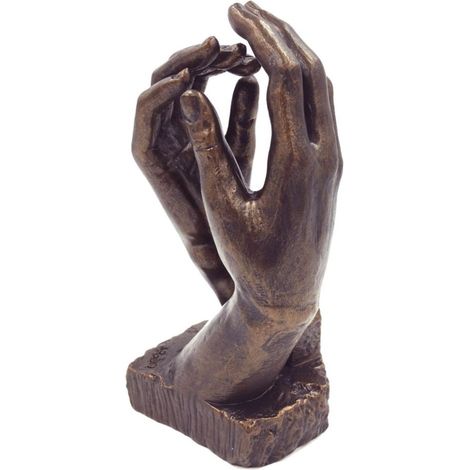 Figurine reproduction de la cathédrale de rodin 27 cm