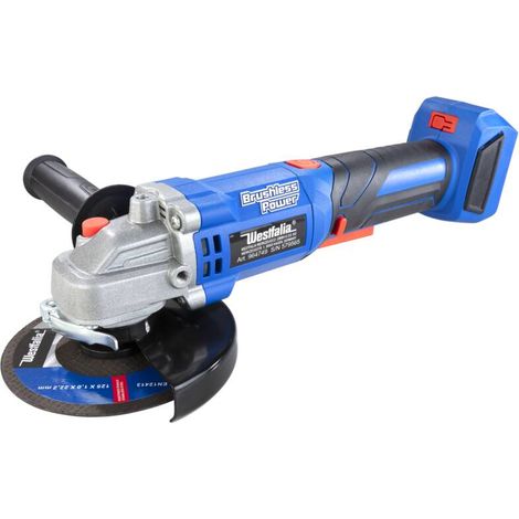 18 V Winkelschleifer BL 125 mm WWSBL 125 (Akku und Ladegerät nicht enthalten) (1/4)