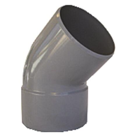 Coude PVC à 45° MF Diam 50