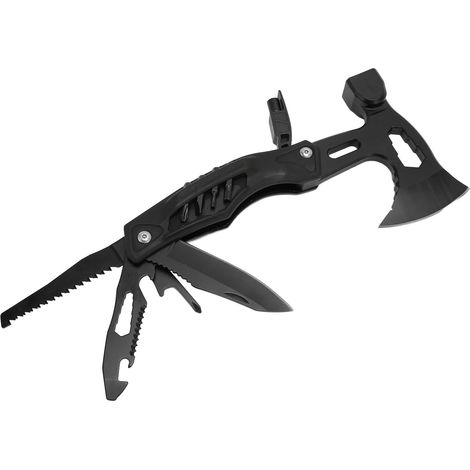 Multifunktionswerkzeug Axt Hammer Starke Klemmkraft Ergonomischer Griff Edelstahl Multitool Beil Campingwerkzeug für Outdoor (1/5)