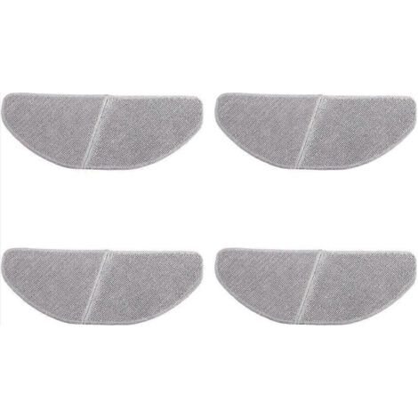 Kit de remplacement de support de balai pour aspirateur robot 360 S8 / TP-Link Tapo RV10/RV20/RV30 coussinets en microfibre (1/5)