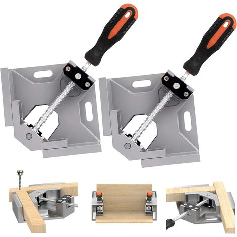 90-Grad-Winkelklemmenhalter, Eckschweißklemme, verstellbares Werkbankwerkzeug, verstellbare, drehbare Eckklemme, perfekt für Holzbearbeitungsschweißen – RWBricolage › Hand- und Elektrowerkzeuge › Hand (1/5)