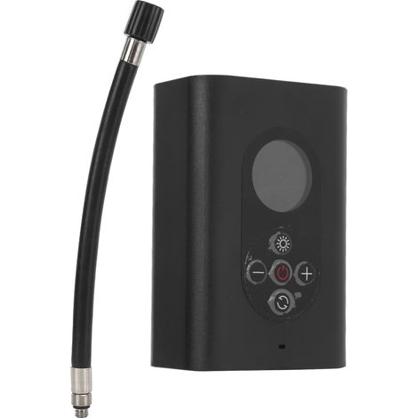 Pompe à air électrique portable sans fil rechargeable par USB, gonfleur intelligent haute pression avec écran LCD et lumière LED. (1/5)